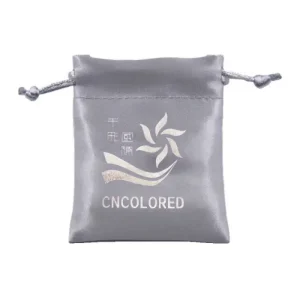 Dustproof Satin Shoe Bag Wig Packaging Bag with Custom Logo